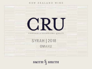 2018 CRU Omahu Syrah